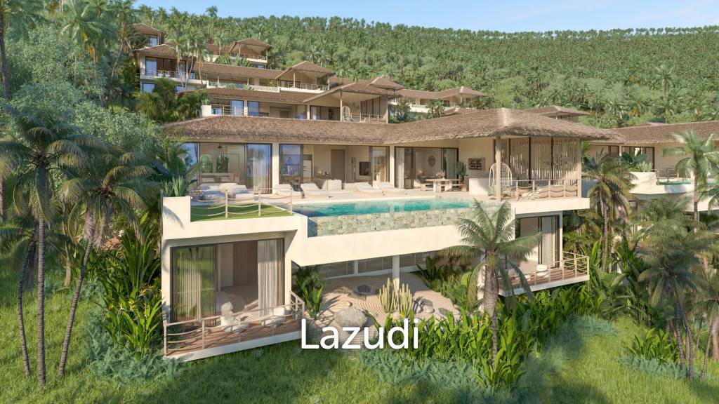 Villa de 4 dormitorios en Ko Samui, Thailand No. 19407