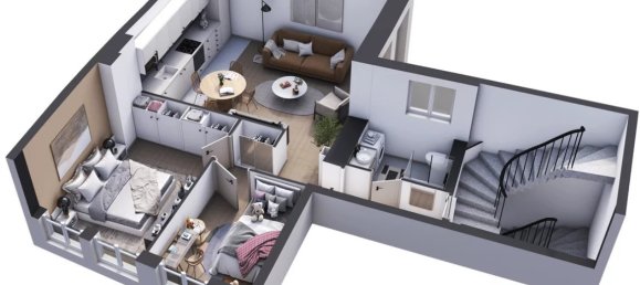 2 bedrooms Apartment in Paris, France No. 149096 11