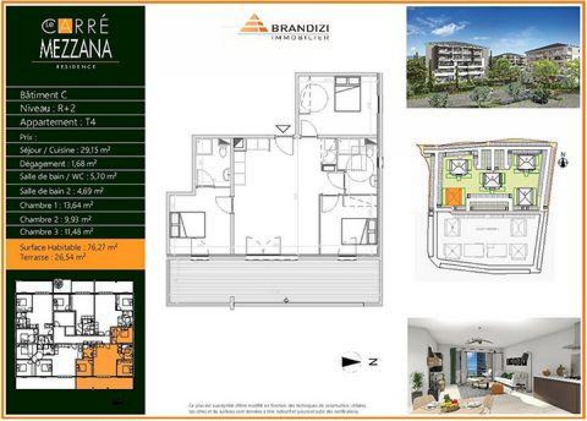 3 bedrooms Condo in Lucciana, France No. 12475