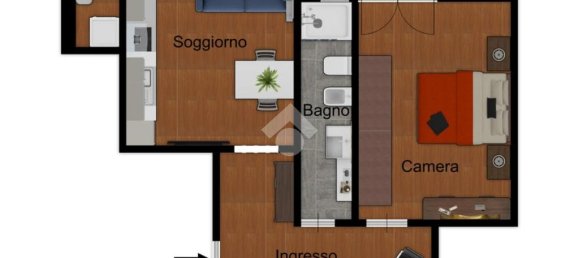 Apartamento de 1 dormitorio en Milan, Italy No. 268823 2