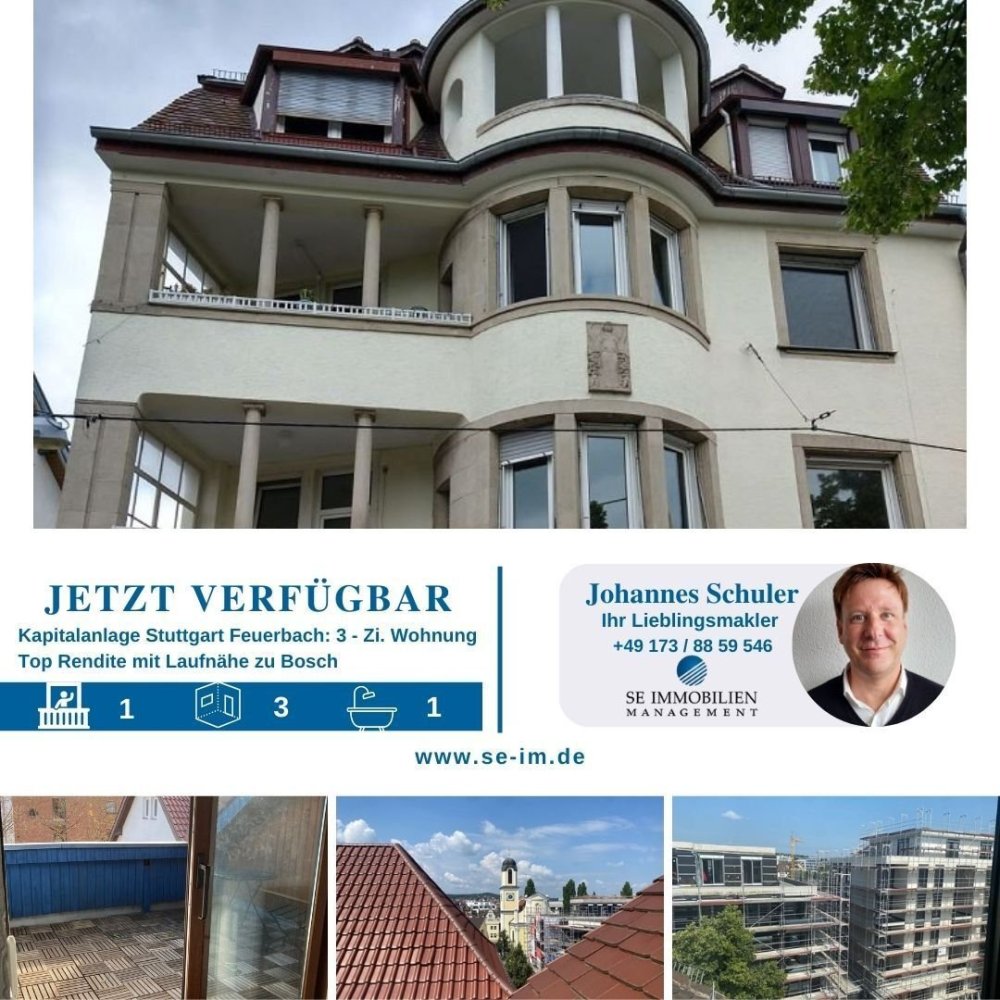 3-salle Appartement à Stuttgart, Germany No. 70318