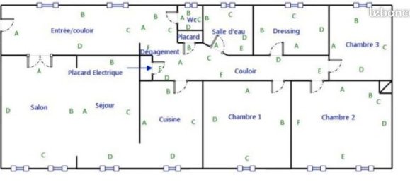 3 Schlafzimmer Wohnung in Douai, France, Nr. 264083 12