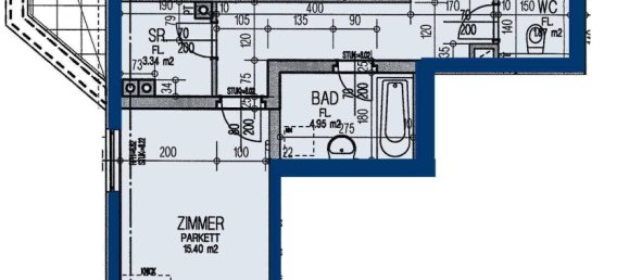 2 rooms Apartment in Wieselburg-Land, Austria No. 212599 2