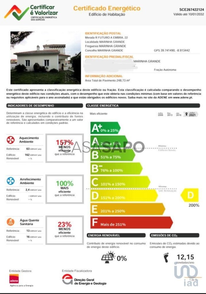 5 bedrooms House in Marinha Grande, Portugal No. 240949