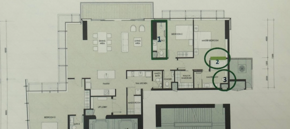 3 bedrooms Condo in Khlong Toei, Thailand No. 4571 4