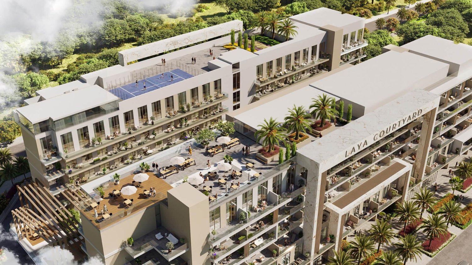 Studio in Laya Courtyard, Dubai Studio City, UAE No. 63582