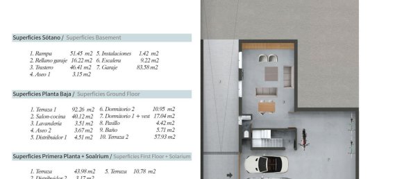 Дом с 3 спальнями в Лос Белонес, Испания № 9580 3