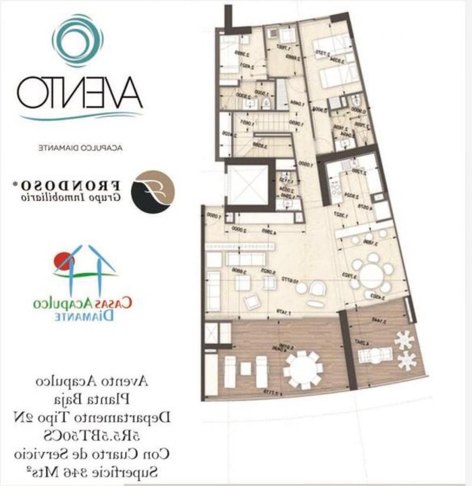 5 bedrooms Apartment in Acapulco de Juarez, Mexico No. 1246