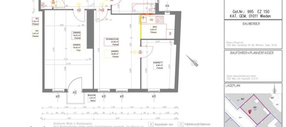 3-Zimmer Wohnung in Wieden, Austria, Nr. 173086 3