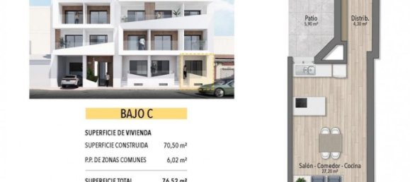 2 bedrooms Apartment in Torrevieja, Spain No. 287280 12