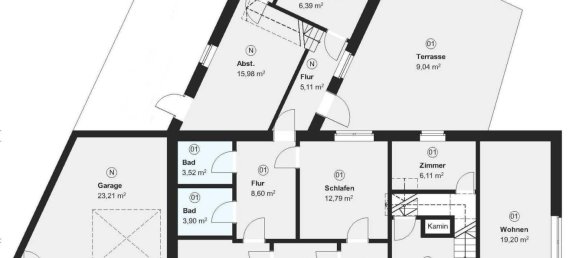4 Schlafzimmer Stadthaus in Coesfeld, Germany, Nr. 281256 26