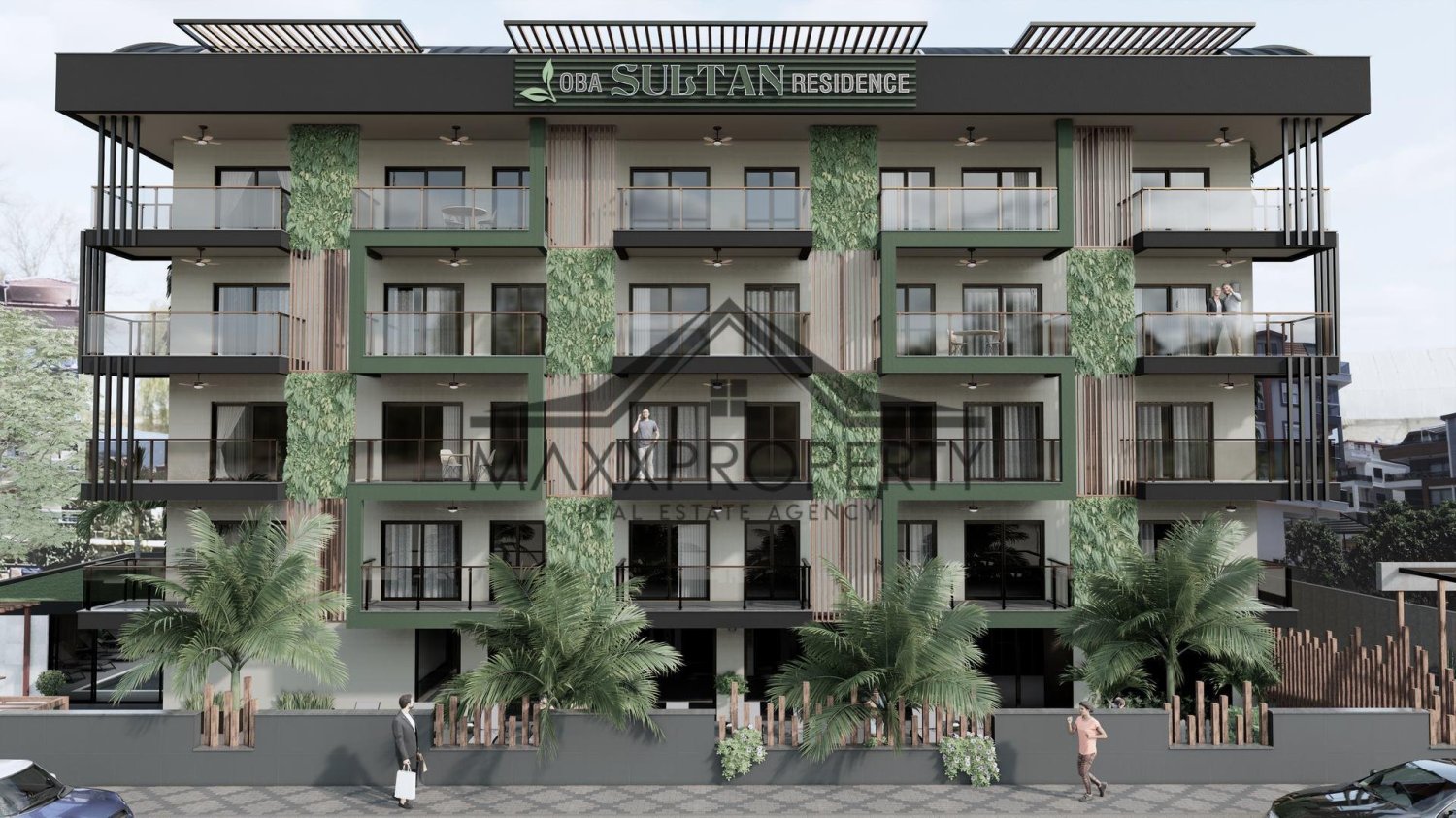 Apartment 4+1 in Oba, Turkey No. 12927