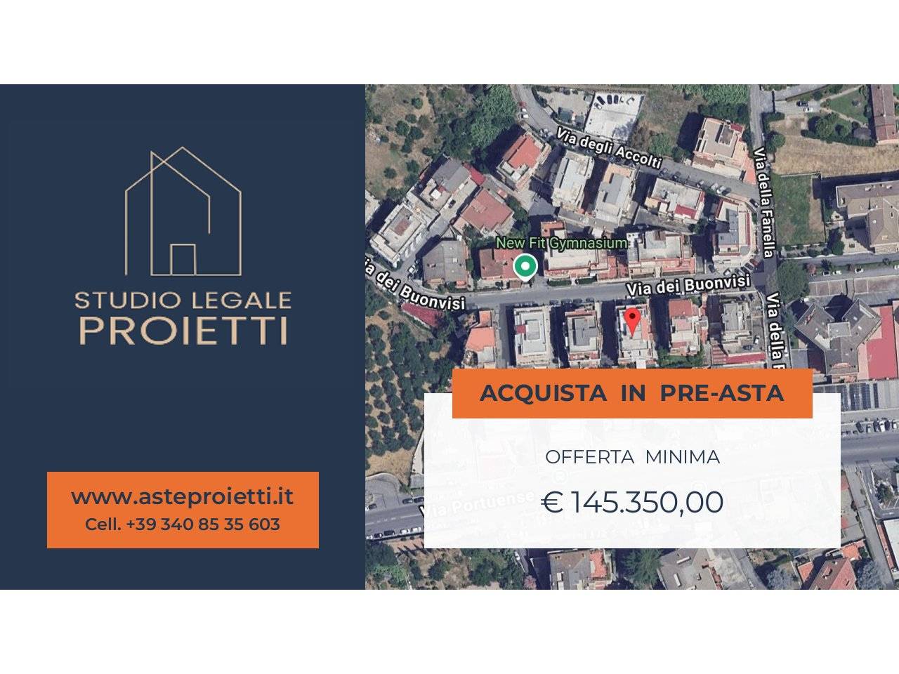 1 bedroom Apartment in Rome, Italy No. 301981