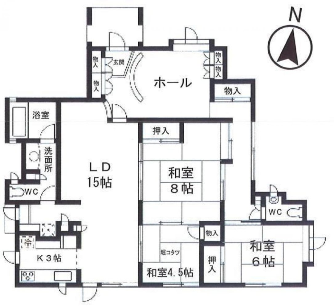 3 غرف نوم منزل في Ibaraki, Japan رقم 3722