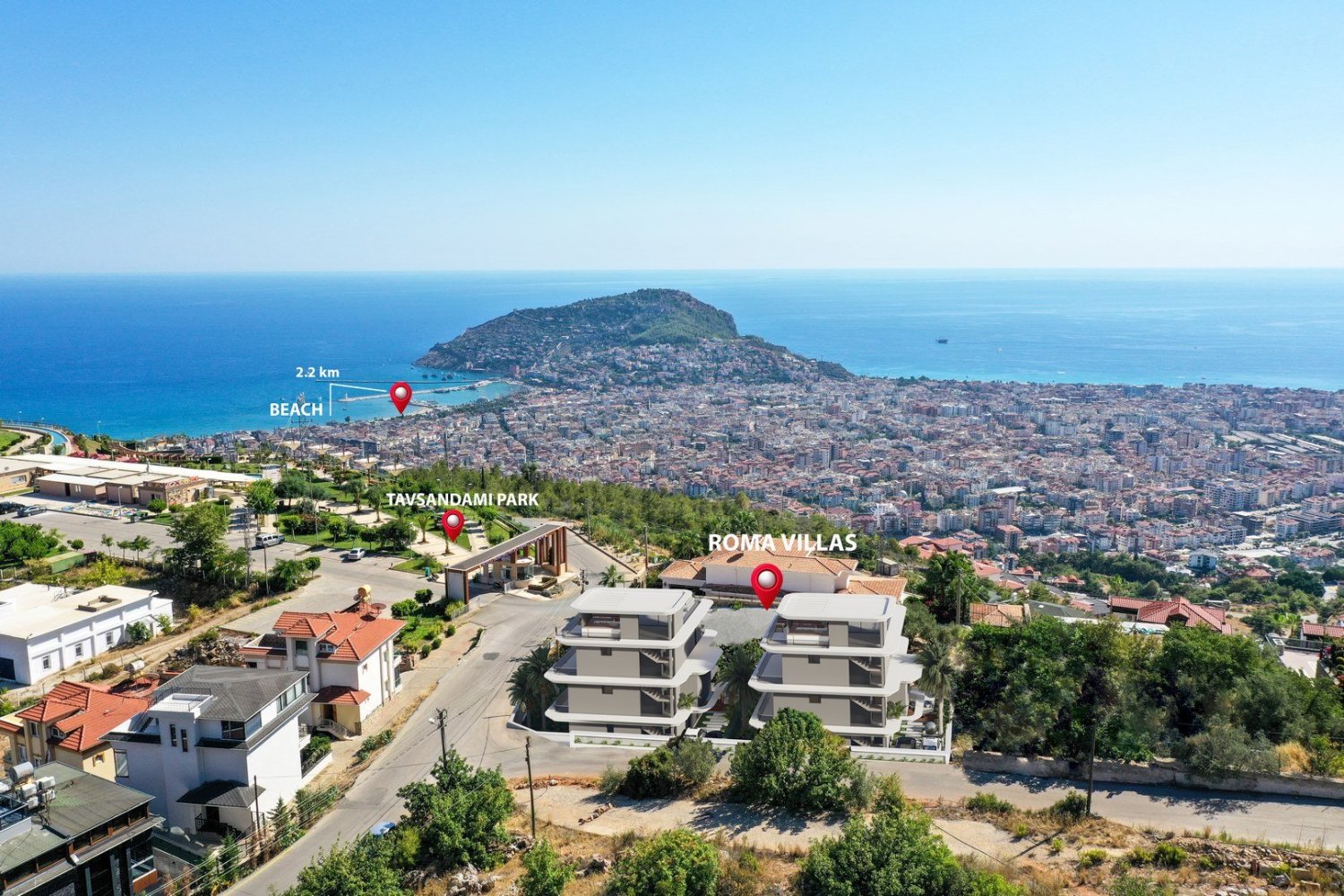 Wohnung 5+1 in Alanya, Turkey, Nr. 14019