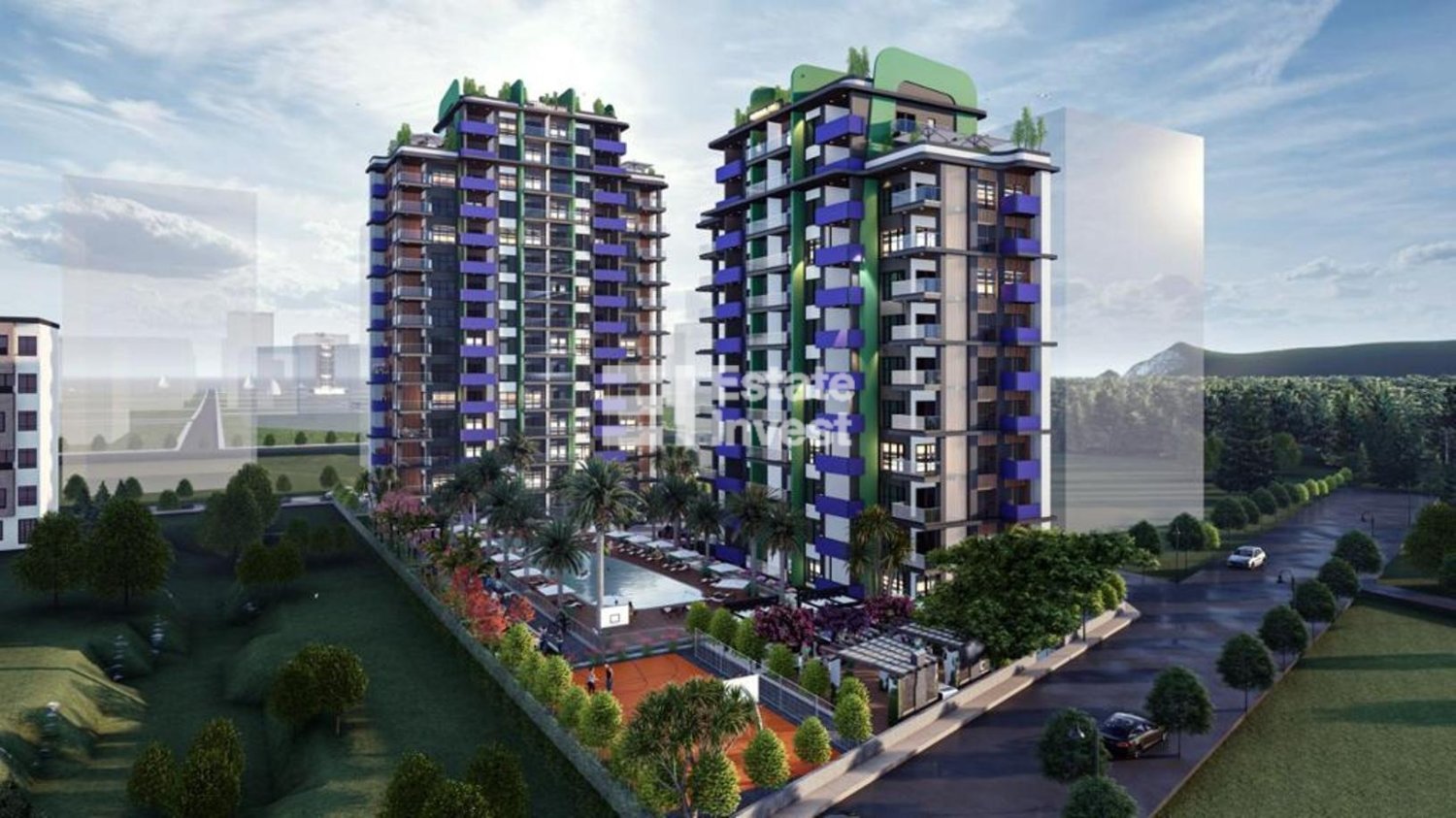 Wohnung 2+1 in Mersin, Turkey, Nr. 30839