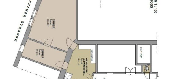 2-salle Appartement à Brigittenau, Austria No. 59717 2