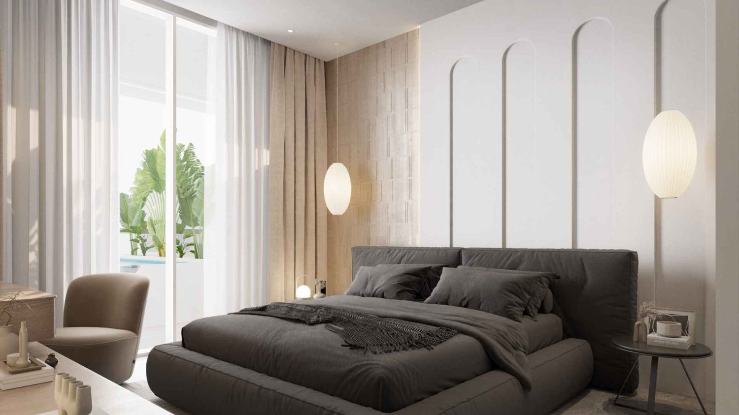 Квартира с 2 спальнями в SAMANA PORTOFINO, Dubai Production City (IMPZ), ОАЭ № 62250