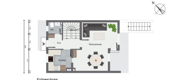 3 Schlafzimmer Stadthaus in Duisburg, Germany, Nr. 80923 11