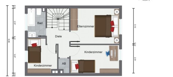 3 Schlafzimmer Stadthaus in Duisburg, Germany, Nr. 80923 12