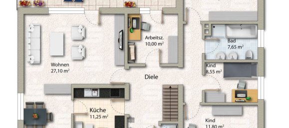 4 غرف نوم بنغالو في Diepholz, Germany رقم 140704 59