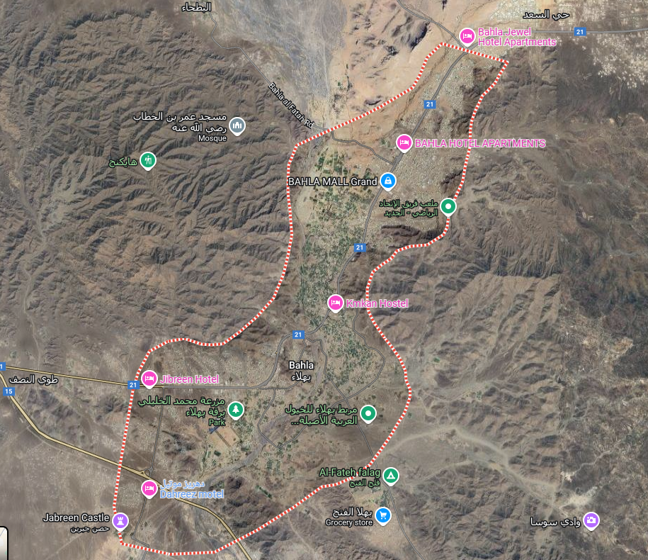 Stadthaus in Bahla, Oman, Nr. 1722