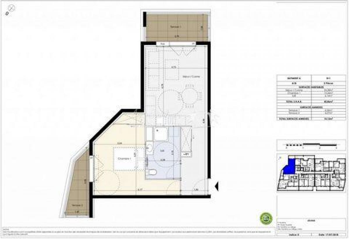 Studio in the Condo in Vallauris, France No. 15951