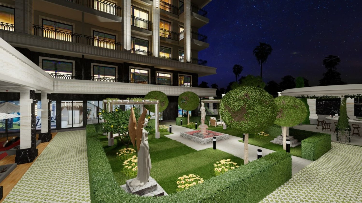 Apartment 1+1 in C-Lounge Oba, Oba, Turkey No. 38075