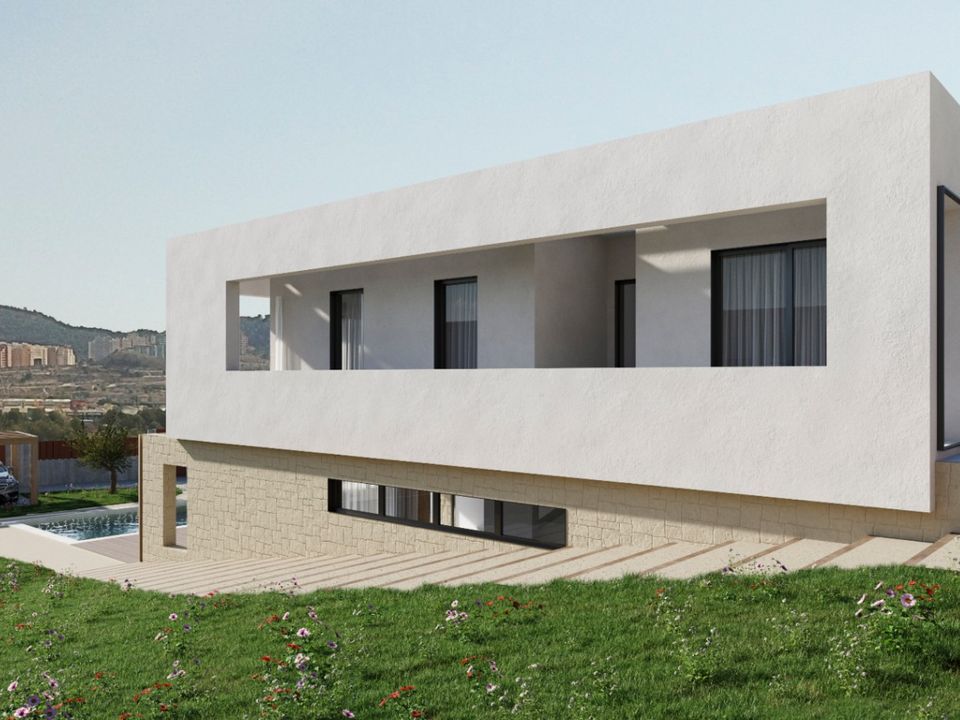 Вилла с 3 спальнями в Аликанте, Испания № 190476