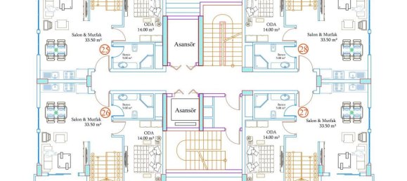 3 rooms Penthouse in Avsallar, Turkey No. 9890 19