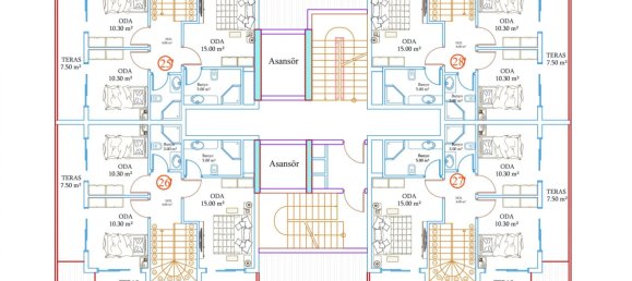3 rooms Penthouse in Avsallar, Turkey No. 9890 20
