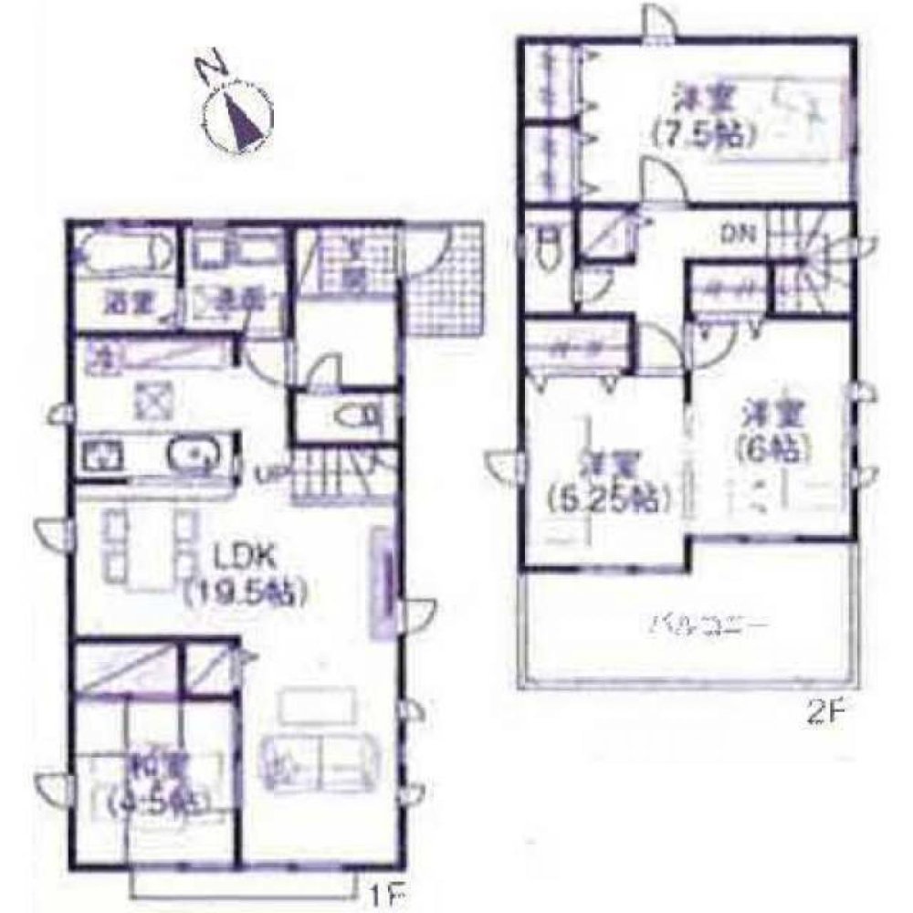 3 غرف نوم منزل في Saitama, Japan رقم 1878