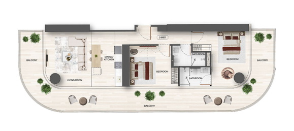 Studio à Jumeirah Village Triangle, UAE No. 121113 9