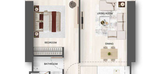 Studio à Jumeirah Village Triangle, UAE No. 121113 8