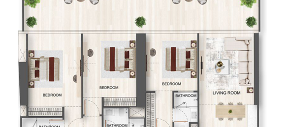 Studio à Jumeirah Village Triangle, UAE No. 121113 10