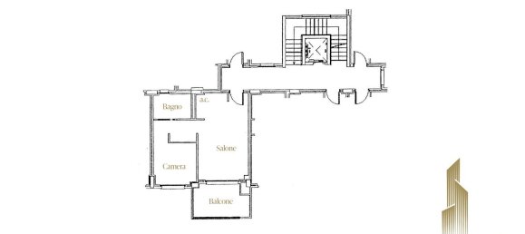 Apartamento de 2 divisões em Rome, Italy N.º 46780 15