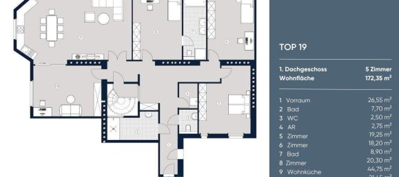 5 rooms Apartment in Wieden, Austria No. 206159 25