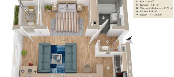 Studio à Freising, Germany No. 29485 6