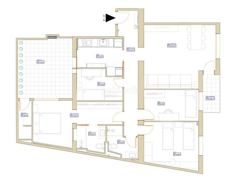 Apartamento de 4 dormitorios en Lérida, Spain No. 139624
