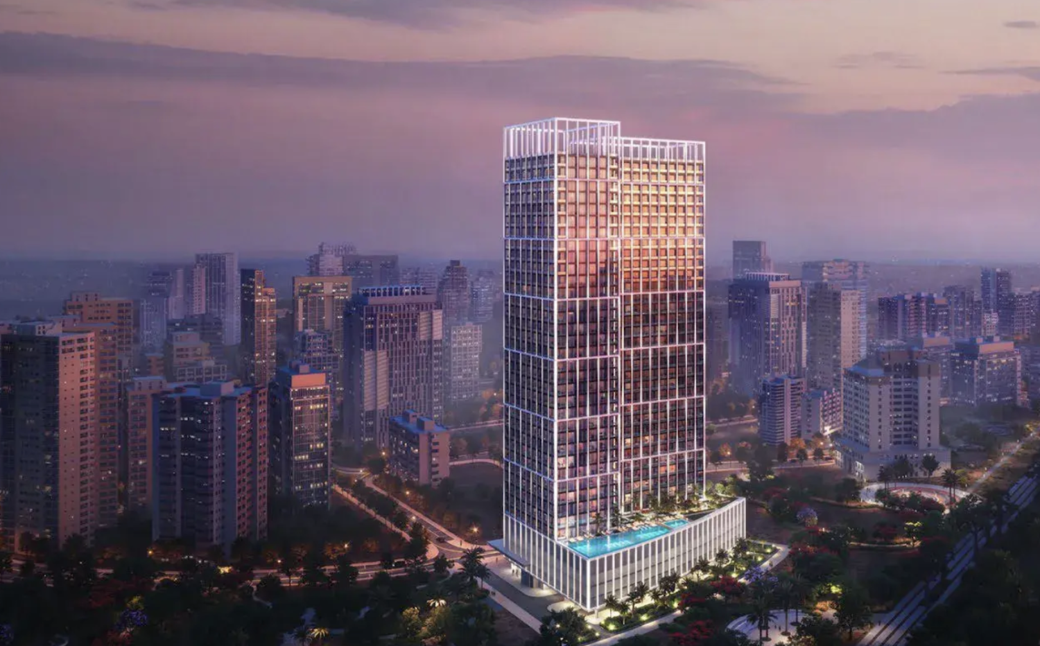 Квартира с 2 спальнями в Дубай, ОАЭ № 112043