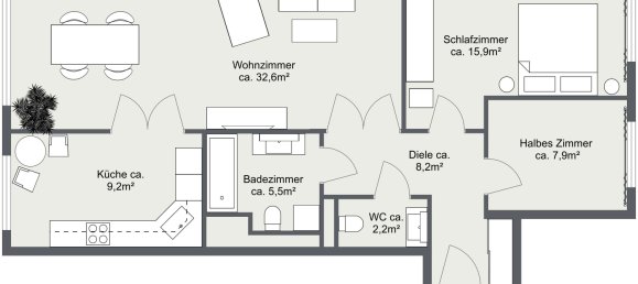2 rooms Apartment in Altona, Germany No. 365900 12