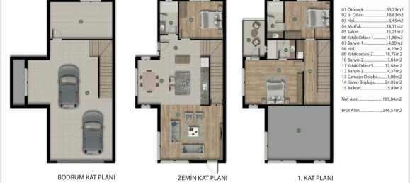 Villa 2+1 in Izmir, Turkey No. 17255 2