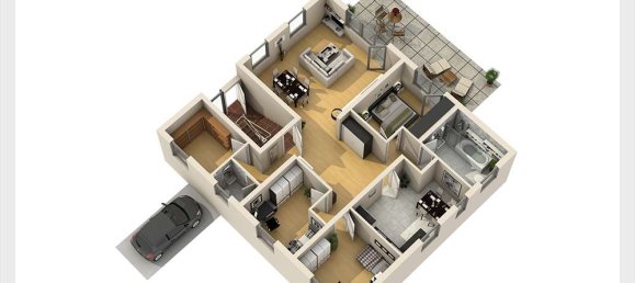 3 غرف نوم شقة في Karlsruhe, Germany رقم 31954 10