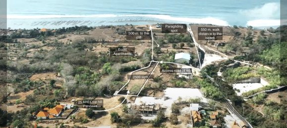 Grundstück in South Kuta, Indonesia 2500m², Nr. 61715 3
