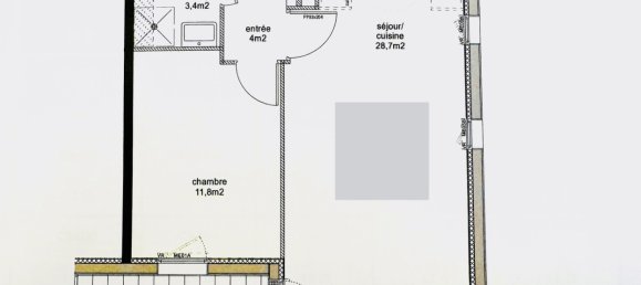 1 Schlafzimmer Wohnung in Reims, France, Nr. 65236 17