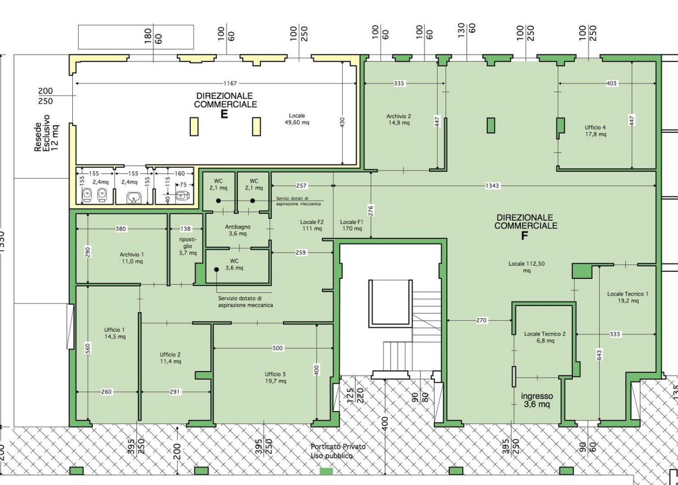 Офис 280м² в Каполона, Италия № 44966
