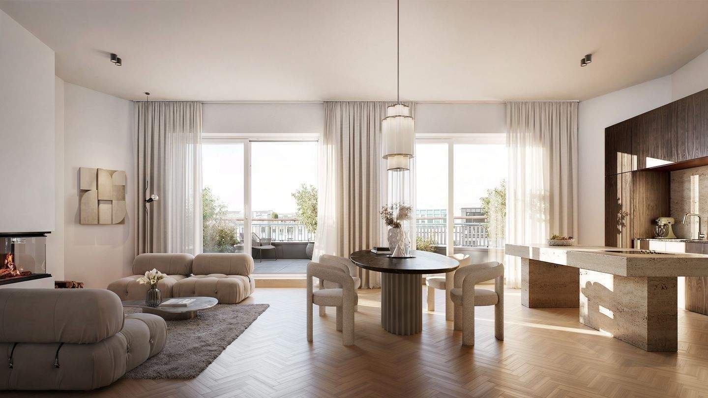 5 rooms Penthouse in Hamburg-Nord, Germany No. 358356