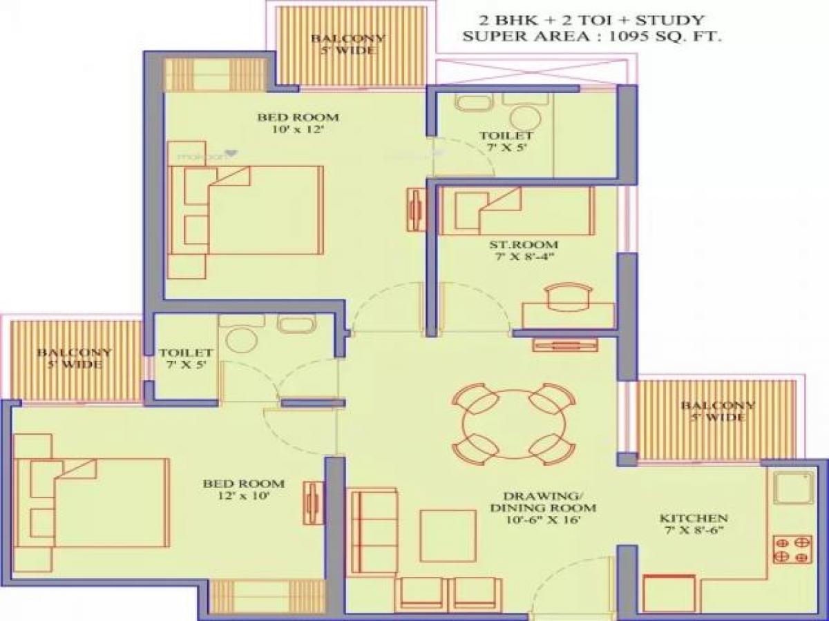 2 chambres Maison à Noida, India No. 67237
