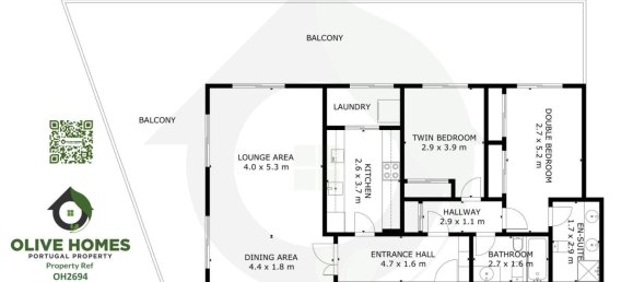 2 bedrooms Apartment in Quarteira, Portugal No. 114153 25