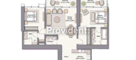 2 bedrooms Apartment in Downtown Dubai (Downtown Burj Dubai), UAE No. 2737 28